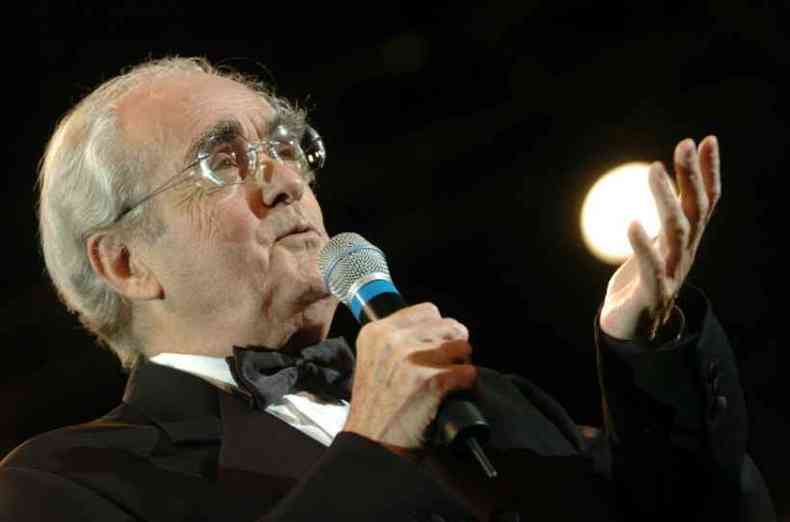Michel Legrand tinha 86 anos. Em abril, ele faria dois shows em Paris(foto: AFP)