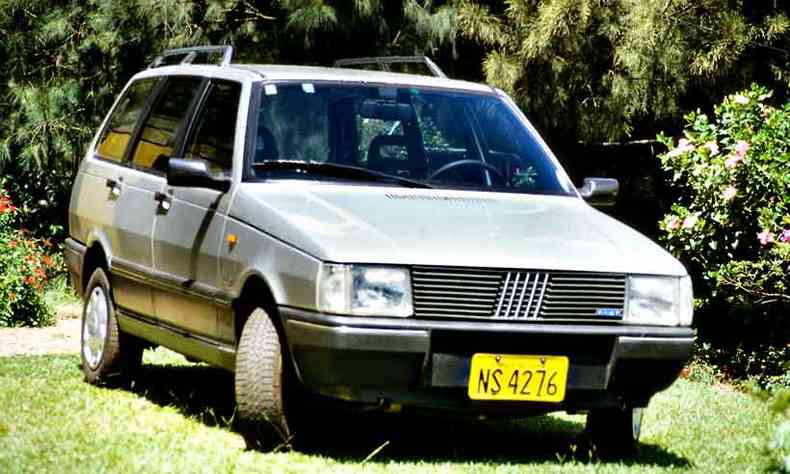 A perua Fiat Elba foi lanada em 1986(foto: Fiat/Divulgao)