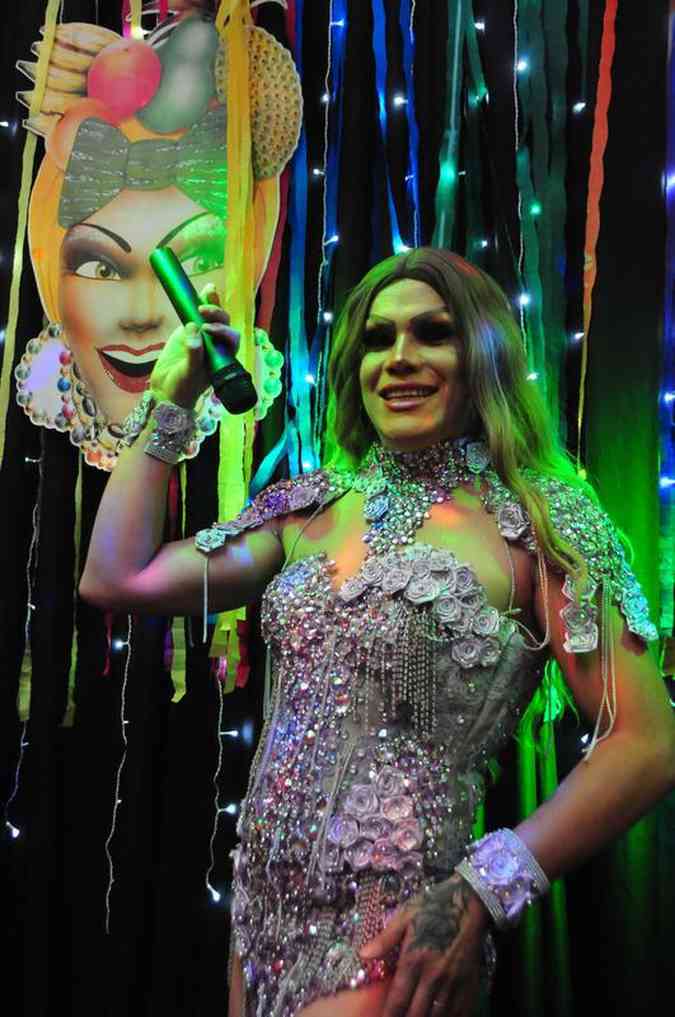 Old Bar anima as noites de Santa Tereza com bingo e shows de Drag Queen Marcos Vieira/EM/D.A Press