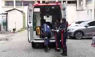 Criana foi socorrida no Hospital Municipal de Governador Valadares(foto: TV Alterosa/Reproduo)