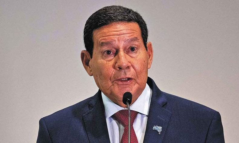 Vice de Bolsonaro, Hamilton Mourão se elegeu senador pelo Rio Grande do Sul(foto: PABLO PORCIUNCULA/AFP) Vice de Bolsonaro, Hamilton Mourão se elegeu senador pelo Rio Grande do Sul