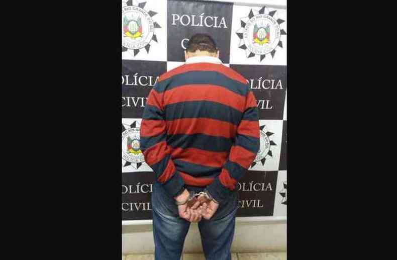 Meio-irmo da vtima confessou o estupro e foi preso(foto: Polcia Civil/Divulgao)