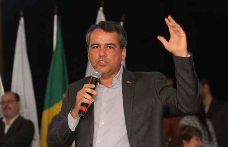 Julvan Lacerda (MDB), presidente da AMM(foto: Jair Amaral/EM/D.A Press - 26/11/19)