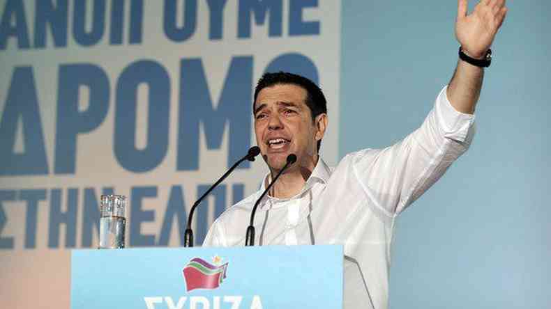 Alexis Tsipras, lder da Syriza