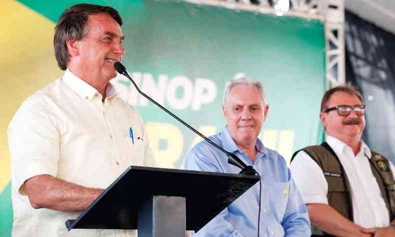 Bolsonaro tem forte interesse na reeleio de Trum nos Estados Unidos (foto: ALAN SANTOS/PR)