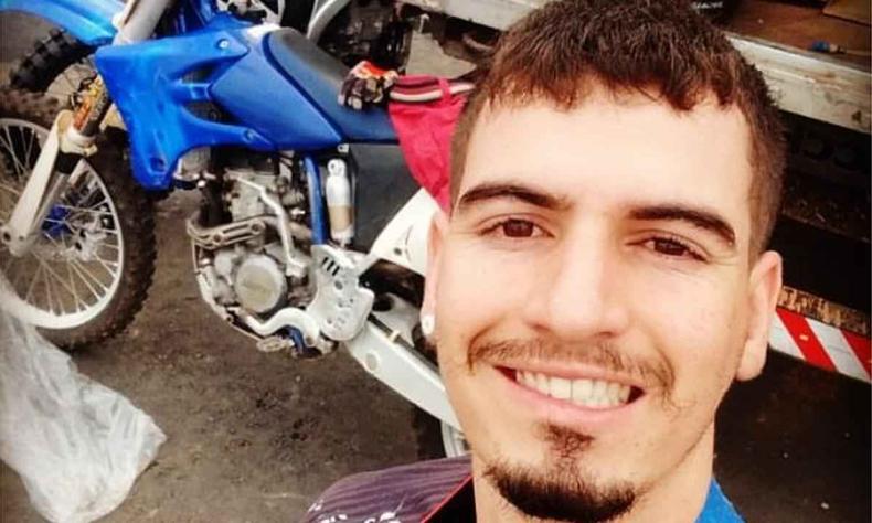 Vincius era apaixonado por andar de moto de trilha