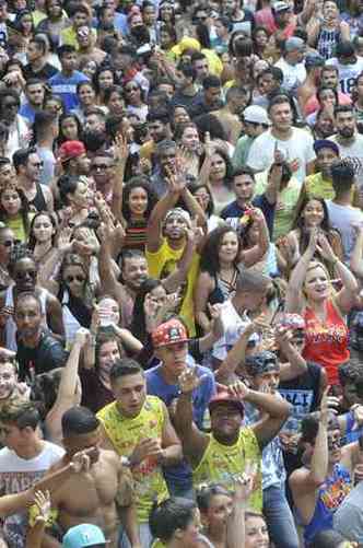 Belotur espera reunir 2,4 milhes de folies para o carnaval deste ano, sendo 500 mil turistas(foto: Juarez Rodrigues/EM)