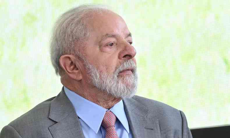 O presidente Luiz Incio Lula da Silva