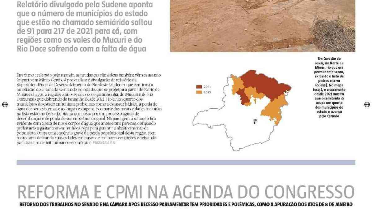 Confira a Capa do Jornal Estado de Minas do dia 31/07/2018