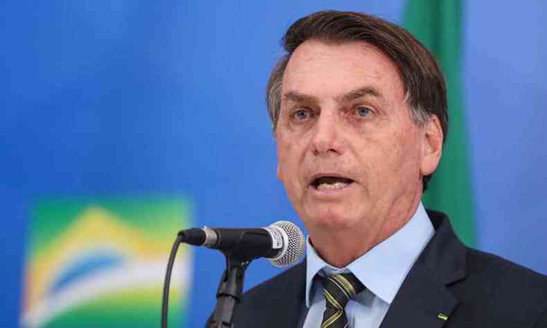 Presidente Jair Bolsonaro afirmar ter produzido texto do discurso sozinho(foto: Isac Nbrega/PR)