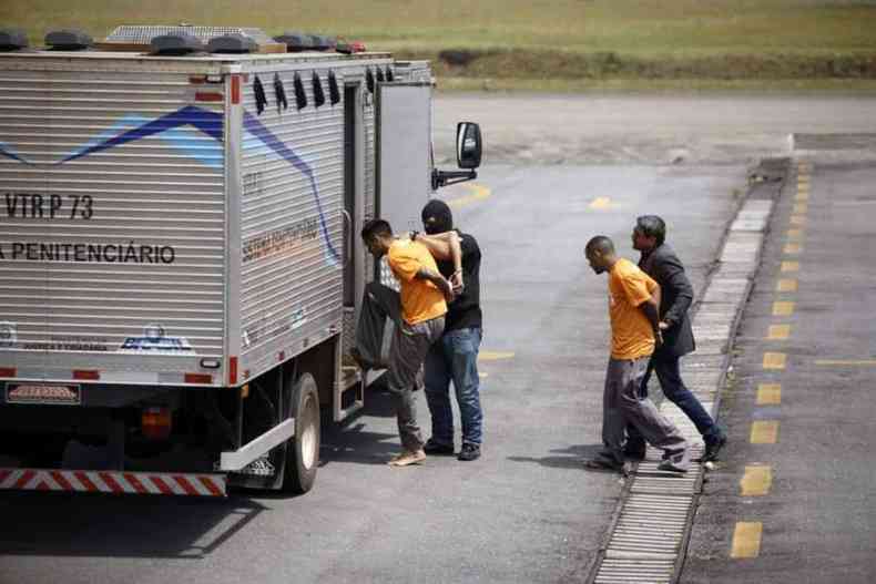 Presos que comandaram massacre em Altamira foram transferncia para unidades de Belm(foto: Maycon Nunes/Ag. Par)