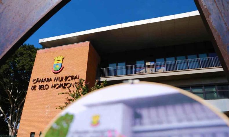 Fachada da Cmara Municipal de Belo Horizonte