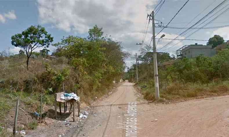 Crime ocorreu na Alameda das Aroeiras(foto: Reproduo da internet/Google Maps)