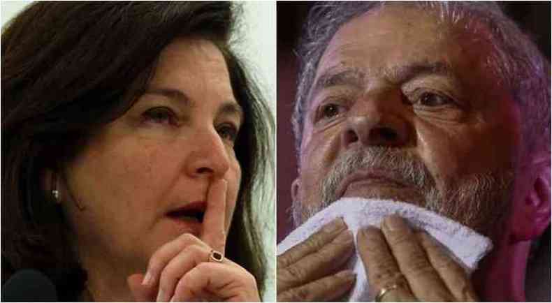 A procuradora-geral da Repblica, Raquel Dodge, enviou parecer  Corte afirmando que Lula est inelegvel(foto: Agncia Brasil e AFP)