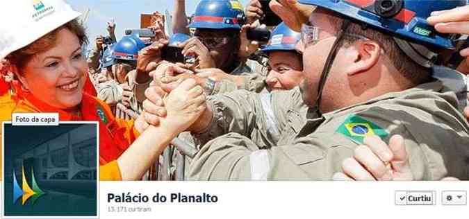 Alm do vdeo com a apresentao da presidente, das regras e de uma sesso sobre os cinco pactos, a pgina tem uma linha do tempo com todos os presidentes da Repblica desde 1889(foto: Reproduo/ Facebook )