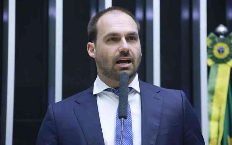 Eduardo Bolsonaro em Plenrio da Cmara dos Deputados