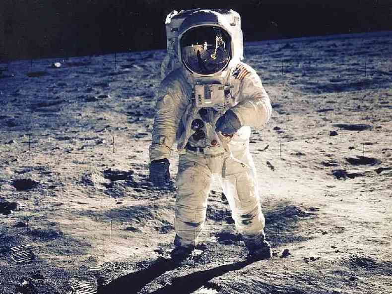Em 1969, havia temores de que a misso  Lua traria material aliengena perigoso para a Terra(foto: NASA)