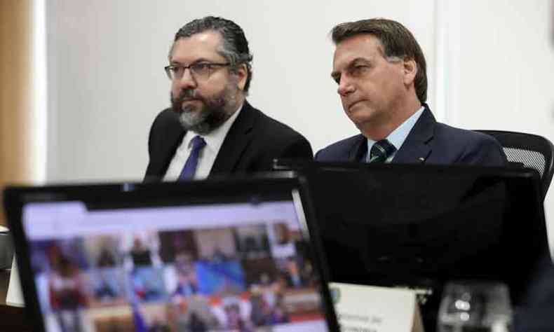 Presidente Bolsonaro participou de videoconferncia do G20