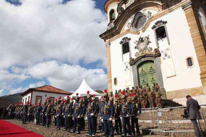 A tradicional festa anual aconteceu nesta quinta-feira em MarianaCarlos Alberto/Imprensa MG