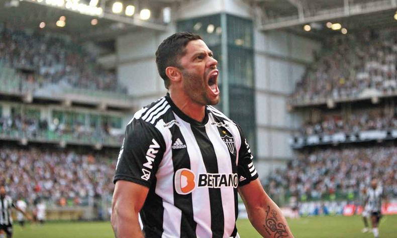Hulk comemorando gol