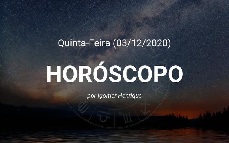 Horóscopo do dia (03/12): Confira a previsão de hoje para seu signo Horóscopo do dia (03/12): Confira a previsão de hoje para seu signo