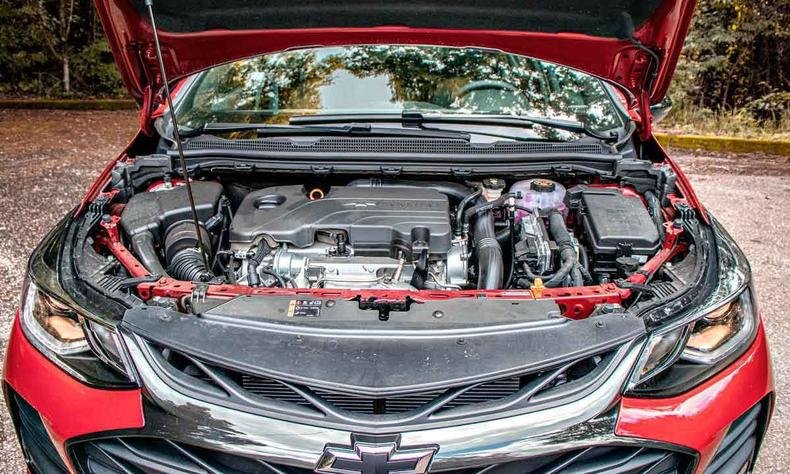 Desempenho do motor 1.4 turbo é bom, mas consumo não(foto: Jorge Lopes/EM/D.A Press) motor