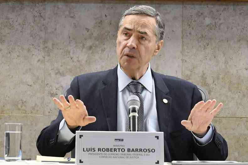 Lus Roberto Barroso, presidente do STF 