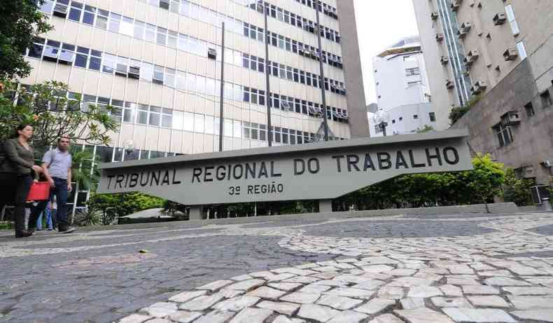 Fachada do TRT 3-MG