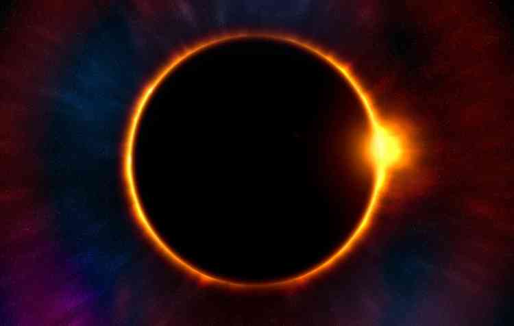 Os eclipses solares no ocorrem com tanta frequncia