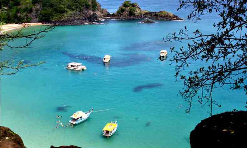 Baa do Sancho, em Fernando de Noronha(foto: Leandro Couri/EM/D.A Press)