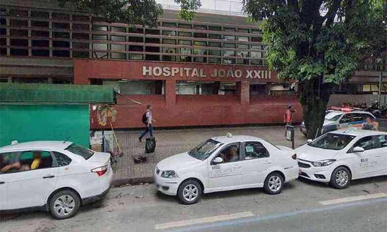 Homem ferido precisou ser transferido da UPA Oeste ao Hospital Joo XXIII(foto: Reproduo da internet/Google Maps)