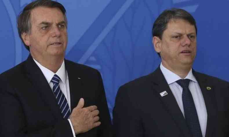 Jair Bolsonaro e Tarcisio