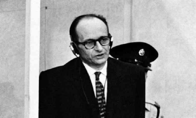Eichmann foi capturado na Argentina e levado a julgamento em Israel por sua participao no extermnio de judeus durante o perodo nazista(foto: Arquivos/AFP)