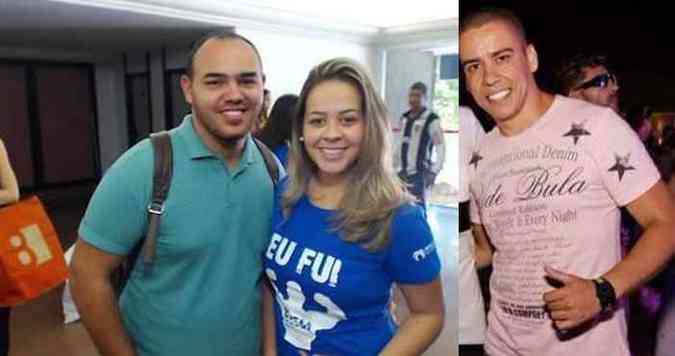 Tiago, Gabrielle e Douglas - timos resultados estudando online.(foto: Facebook)