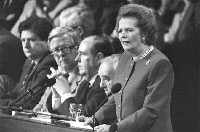 Tatcher, como Premi: gesto linha dura criou reaes do tipo ame-a ou odeia-a(foto: REUTERS/Andy Clark/Files )