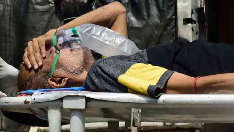 Nas últimas semanas, Índia vive seu pior momento desde que a pandemia começou(foto: Getty Images)