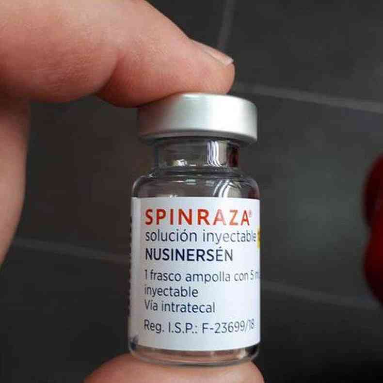 Nos EUA, Spinraza foi aprovado a um custo de US$ 125 mil por dose(foto: Cortesia P. Correa)