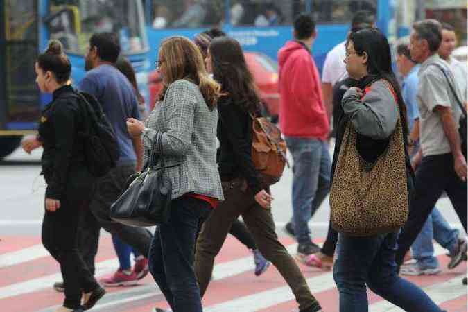 Temperatura no deve superar os 24 C a partir de sexta-feira(foto: Jair Amaral/EM/D.A Press)