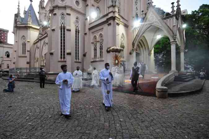 Missa de Corpus Christi na Igreja da Boa Viagem Gladyston Rodrigues/EM/D.A Press