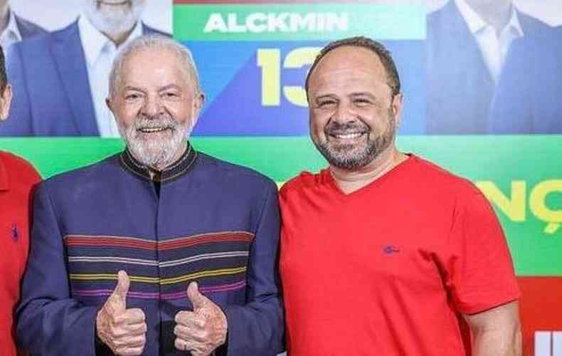 Lula e Leleco em campanha