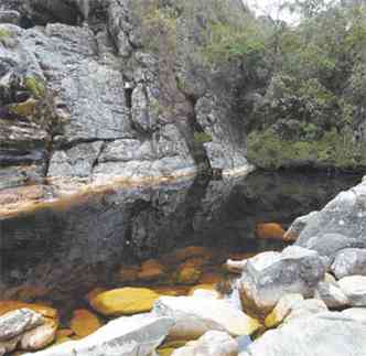 Presena de arsnio  uma realidade nos rios da regio (foto: UFOP/Divulgao )