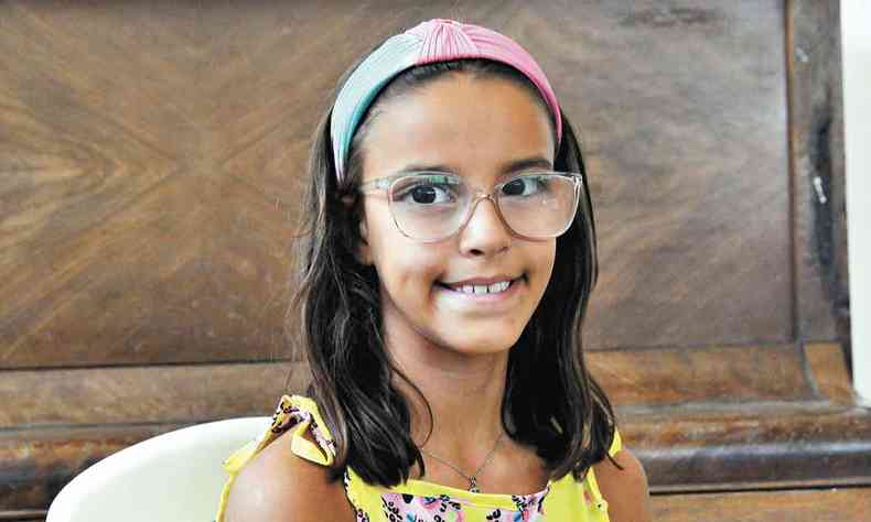 Ana Jlia Costa Rabelo, de 10 anos