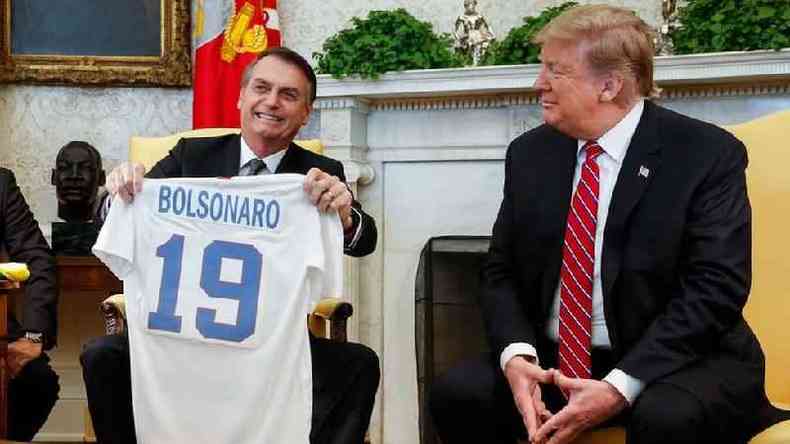 Bolsonaro tem se alinhado aos EUA em questes geopolticas(foto: Isac Nbrega/PR)