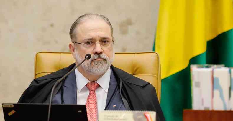 Nomeado por Bolsonaro, Augusto Aras tem se esquivado de manifestaes que sejam incmodas ao presidente(foto: Rosinei Coutinho/SCO/STF - 30/10/19)