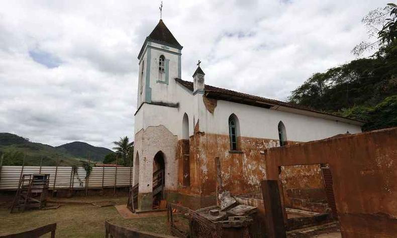 Templo dedicado a Nossa Senhora das Mercês,em Bento Rodrigues, ganhou proteção estadual em 2018 (foto: Tânia Rêgo/Agência Brasil) Templo dedicado a Nossa Senhora das Mercês,em Bento Rodrigues, ganhou proteção estadual em 2018 (foto: Tânia Rêgo/Agência Brasil)