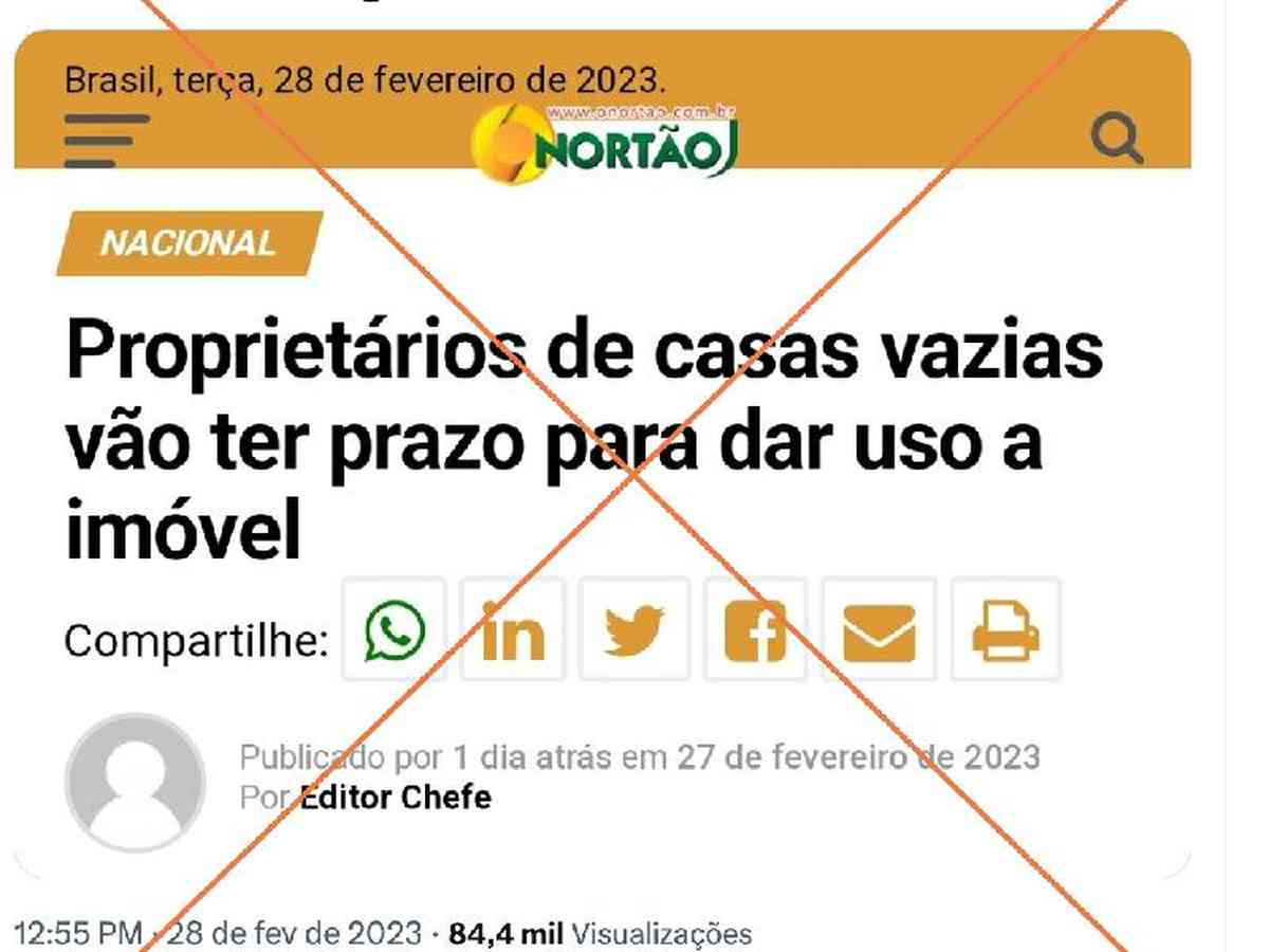 É de Portugal, e não do Brasil, o projeto para destinar casas vazias para  uso - Internacional - Estado de Minas