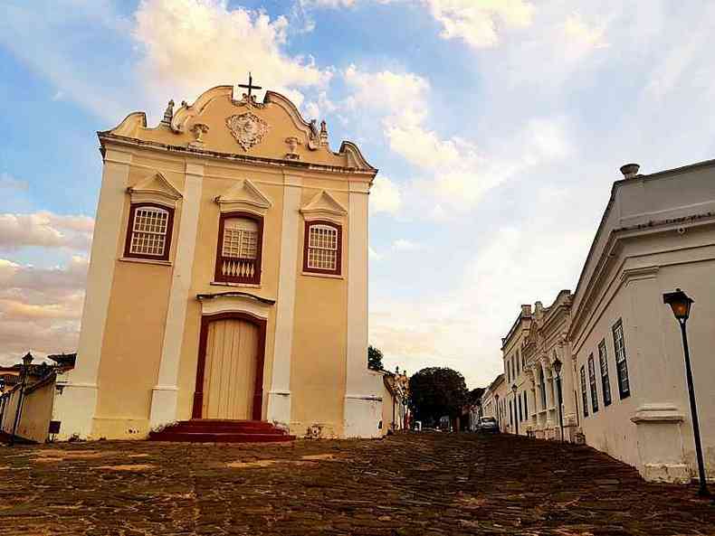 Igreja da Boa Morte, no Centro Histrico, em Gois Velho(foto: Renato Alves/CBD.A. Press)