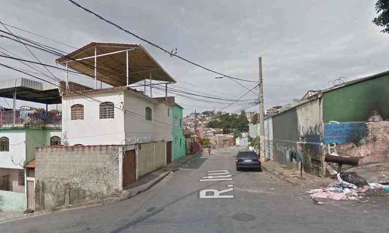 Mulher foi presa no Bairro Renascena, Regio Nordeste de Belo Horizonte(foto: Google Street View/Reproduo)