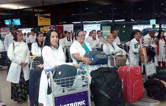 At a prxima semana, 3 mil mdicos cubanos devem chegar ao Brasil(foto: Ministrio da Sade/Divulgao)