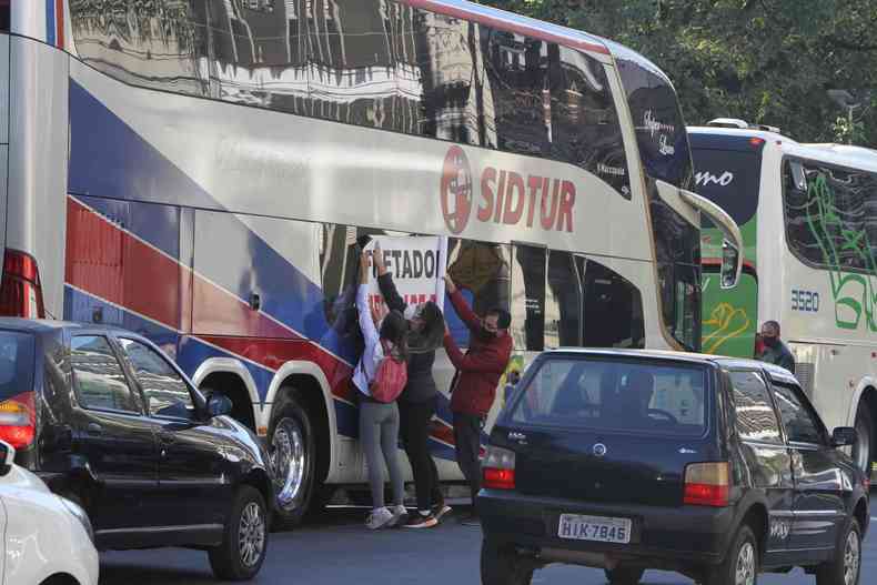 Marco legal dos transportes fretados pode passar em definitivo pela ALMG ainda neste ms(foto: Edsio Ferreira/EM/D.A Press)